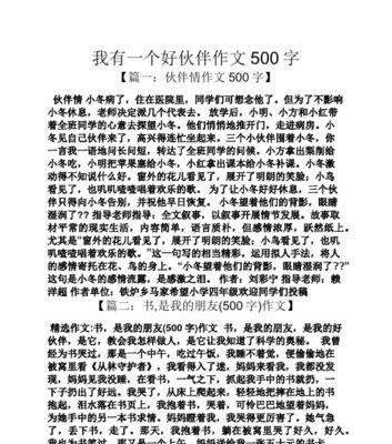我身边的小伙伴（他的故事）