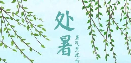 夏日华章，处暑问候（炎热消逝，清凉而至）