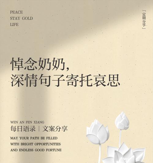 《清明絮语：追忆慈颜如春》