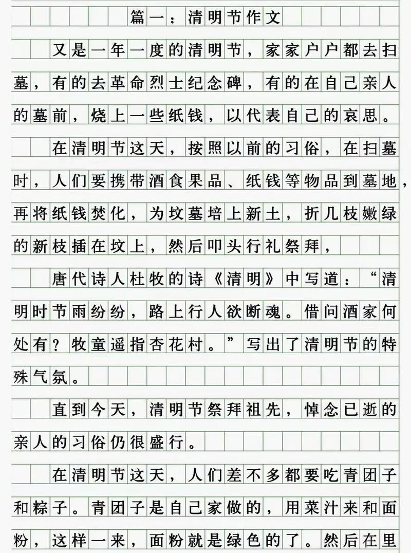 春光乍泄清明节的抖音日记