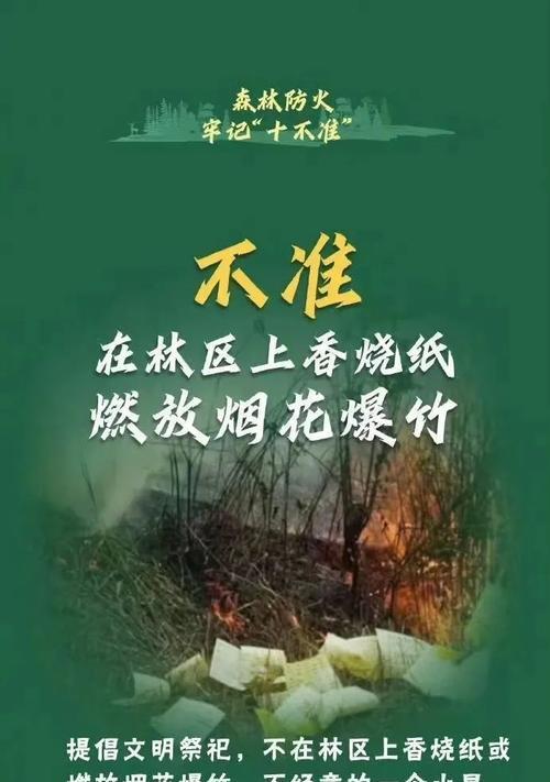 清明节禁止燃放烟花爆竹标语（《杏花春雨话清明，古道无烟墨色浓》）