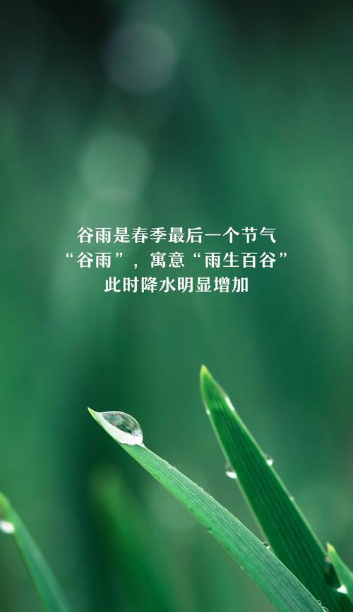谷雨后怎么写（《谷雨后：翠微深处话春归》）