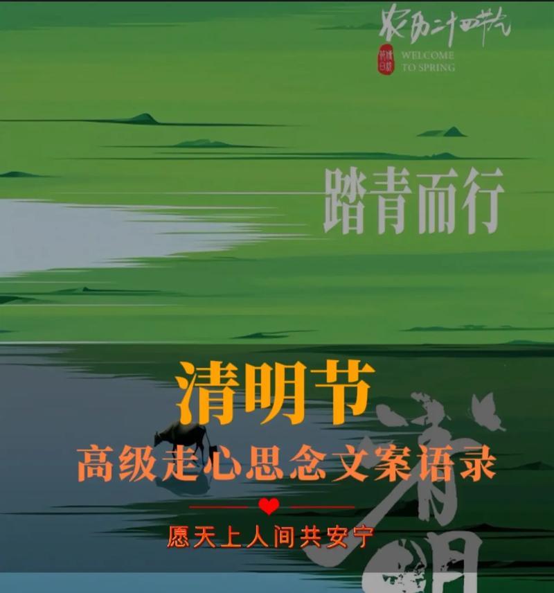 清明节有哪些感人的句子？（《墨香清明：踏青寻芳时》）