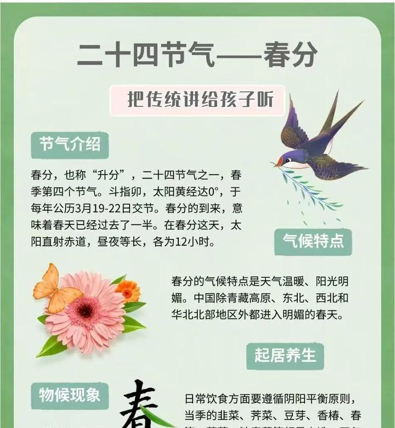 关于春分的含义（《春分赋》）