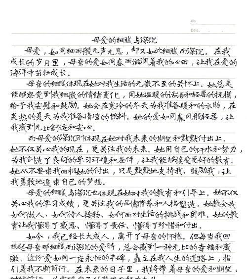 有关母亲节短句作文高中的作文怎么写（《心中的春晖——母亲节的感悟》）