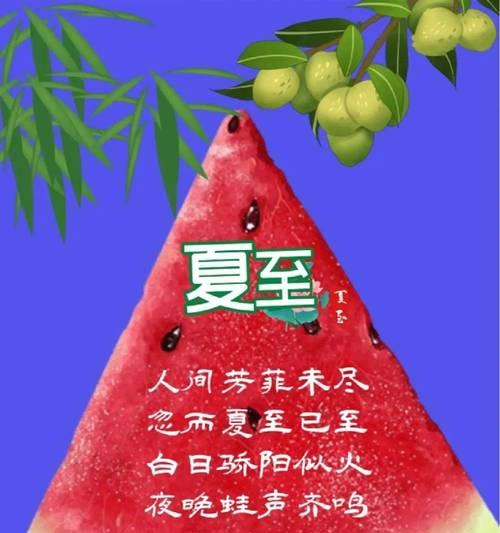 夏至怎么形容（《夏至：炎炎夏日，风雅颂情》）