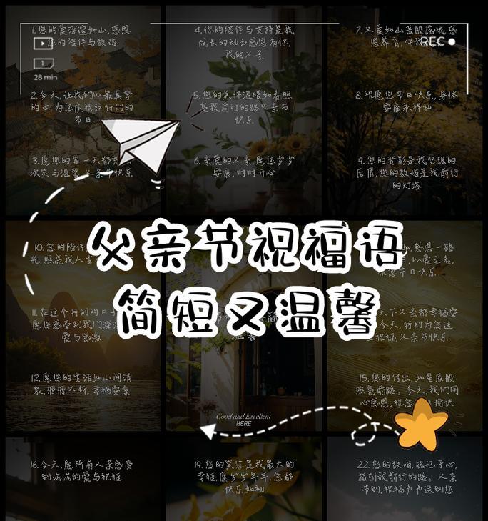 父亲节祝福语代码好句怎么写？（《父亲节赋：古风祝福传深情》）