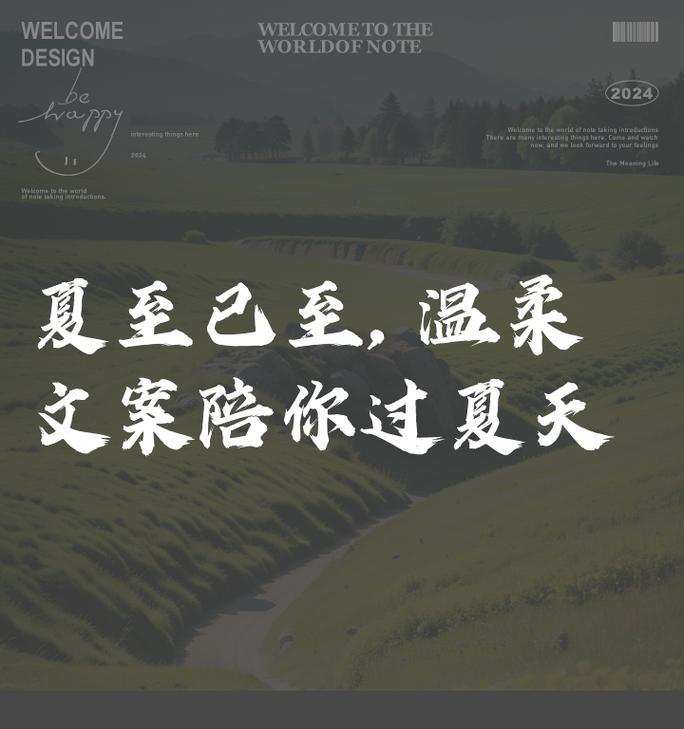 夏至未至文案怎么写？（夏至未至，时光静好）