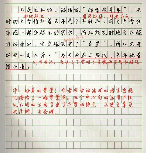 冬雪的结尾怎么写（《冬雪夏至的蜕变》）