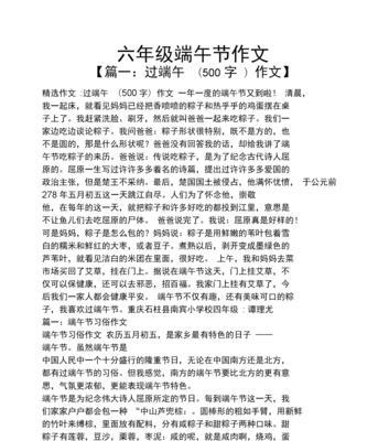 端午节的画面怎么写（《端午风情画卷》）