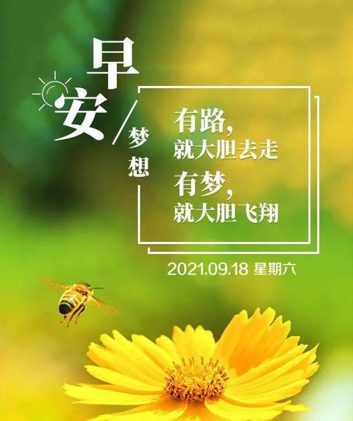 给你一份光芒满溢的早安心语（让每天都充满正能量）