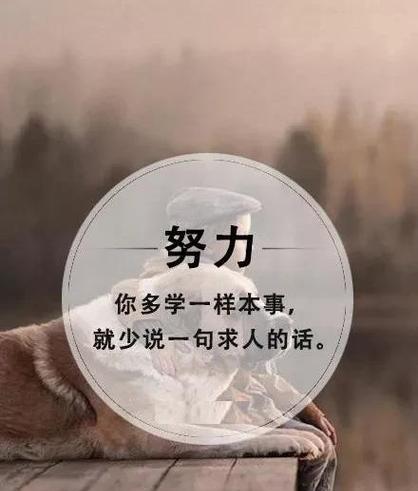 生命因奋斗而精彩——致年轻人（用坚持）