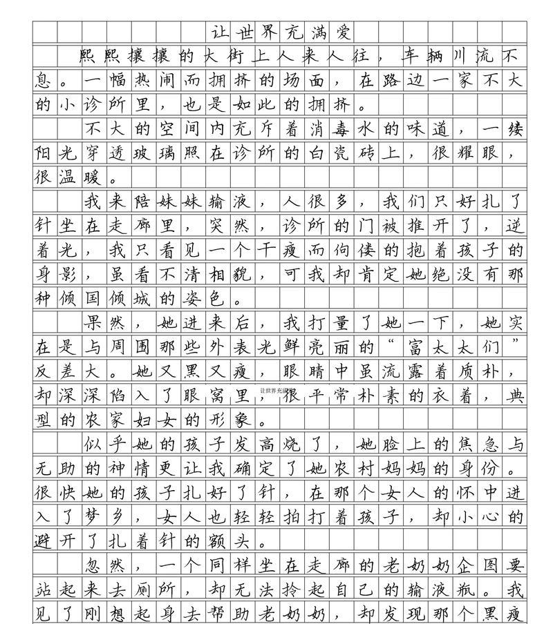 湖北中考作文字数要求（《满分之旅：青春的奋斗与友谊》）