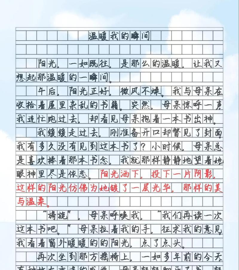 湖北中考作文字数要求（《满分之旅：青春的奋斗与友谊》）
