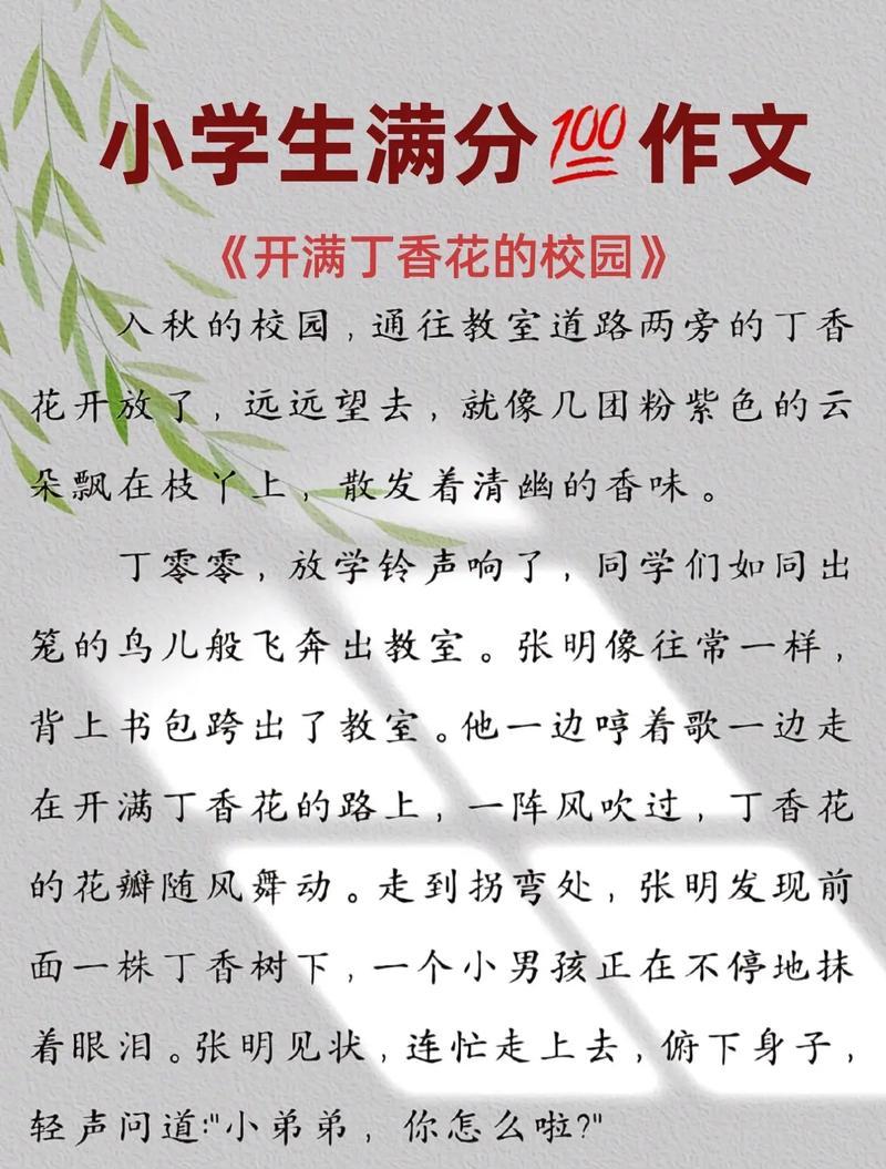 校园小景怎么写（《春满校园：小花的发现》）