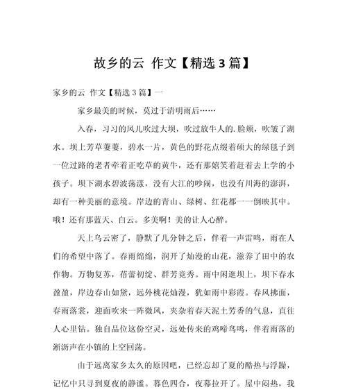 家乡的端午节的作文怎么写（《粽子飘香，家乡情》）