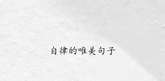 如鲸舞动的诗意（唯美诗句之谦虚水平）