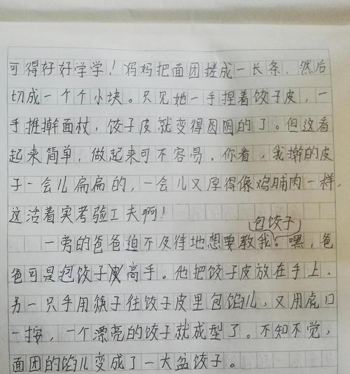 端午节包饺子作文400字怎么写？（《端午佳节，巧手包饺子》）