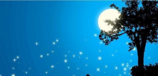 月光璀璨，梦里常徘徊（25个月亮美句）