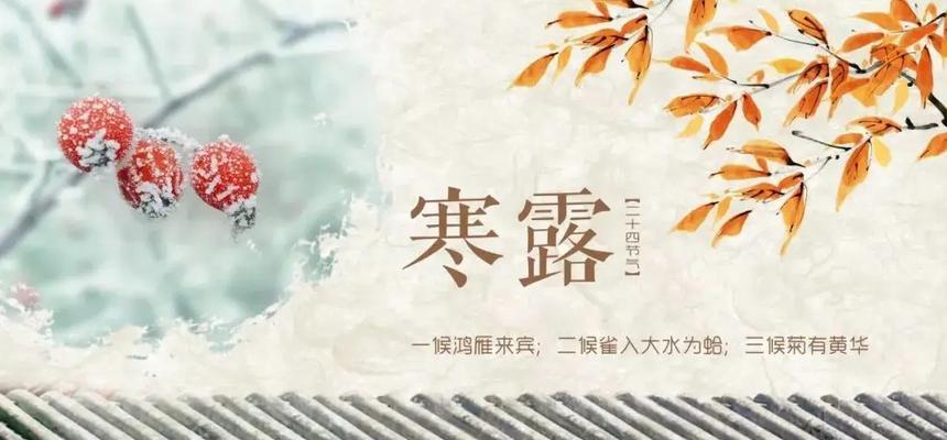 寒露节气，唯美祝福语，温暖人心（2024年寒露节气祝福语）